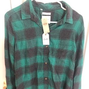 Green flannel
